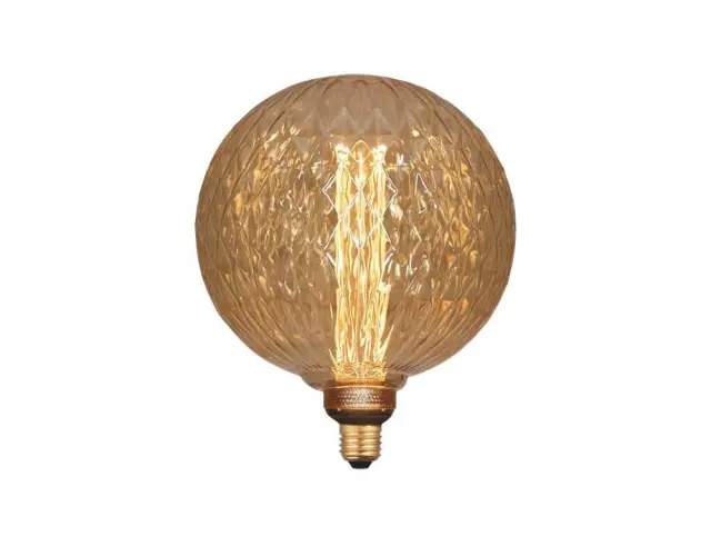 ΛΑΜΠΑ LED ΓΛΟΜΠΟΣ G200 3,5W 120lm Ε27 2000K 220-240V GOLD GLASS DIMMABLE (147-81830) EUROLAMP