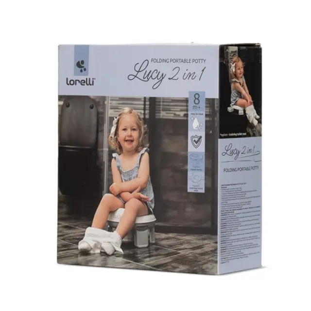 Γιογιό Ταξιδίου - Κάθισμα Τουαλέτας Lucy 2 In 1 Grey 10131070003 3