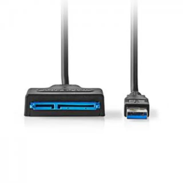 Καλώδιο - αντάπτορας USB 3.2 Gen 1x1 Type Α αρσ. - SATA 22-pin, για τη σύνδεση σκληρών δίσκων HDD / SSD 2.5\", 0.30m. 2