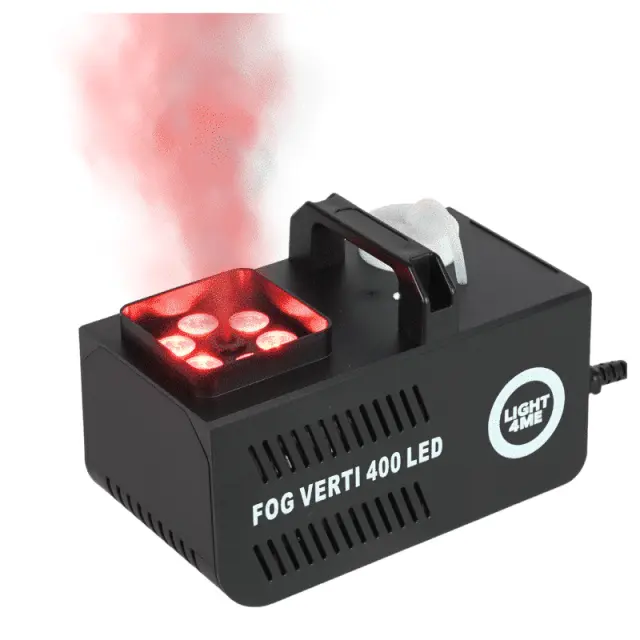 LIGHT4ME FOG VERTI 400 LED small vertical smoke generator wireless remote RGBW light effect