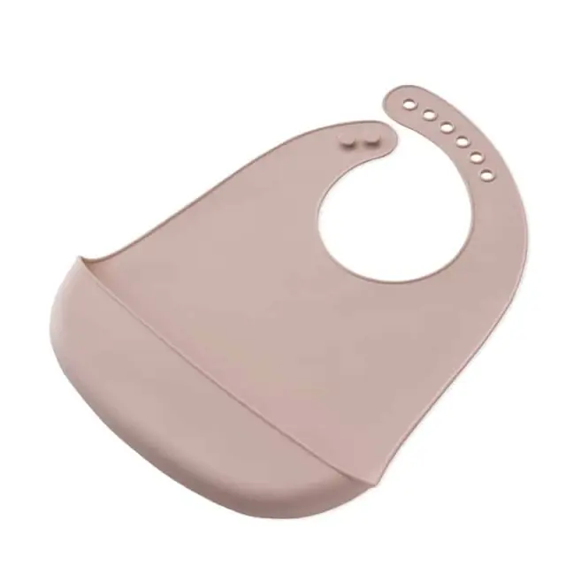 Interbaby Σαλιάρα Σιλικόνης Pink SI002-66 3