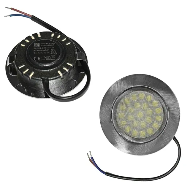 LED ΣΠΟΤ ΚΟΥΖΙΝΑΣ ΧΩΝΕΥΤΟ 4W 240V 3000K 400lm ΣΑΤΙΝΕ