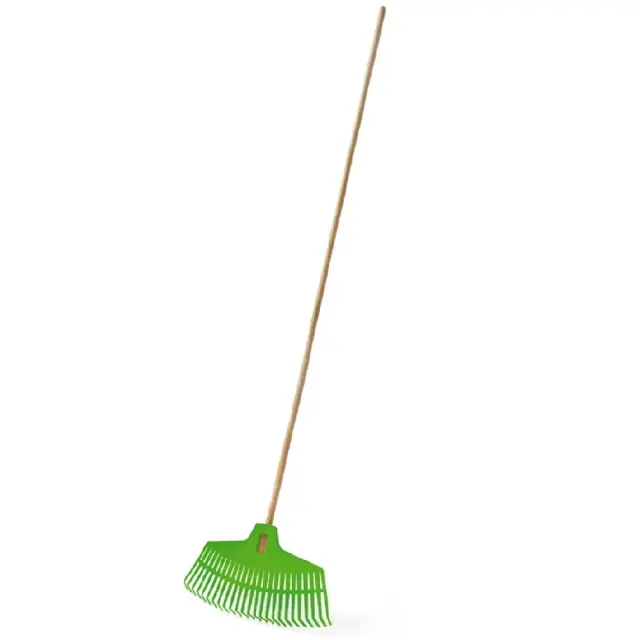 Prosperplast IGR2-G642 Τσουγκράνα με Κοντάρι Focus Rake Πράσινη / 103758