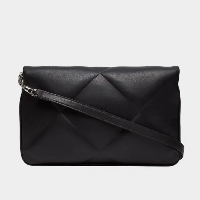 Calvin Klein - Γυναικεία Τσάντα Ck Quilt Shoulder K60K611759-BEH Μαύρο 2
