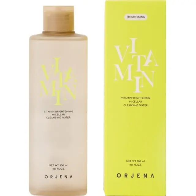 Orjena Vitamin Brightening Micellar Cleansing Water Νερό Καθαρισμού & Ντεμακιγιάζ 300ml