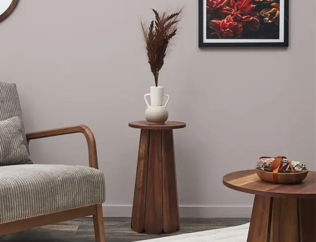 Τραπεζάκι Βοηθητικό Home Will Deco Factory με διαστάσεις 30x30x55cm - MDF HD0350 2