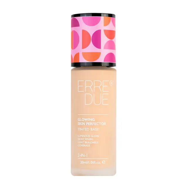 Erre Due Glowing Skin Perfector Υγρό highlighter/illuminator - 150 Radiant Beige