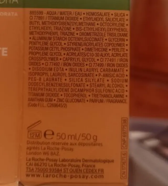La Roche Posay Anthelios UVMUNE 400 Oil Control Gel Cream SPF50+, Αντηλιακή Κρέμα Προσώπου για Ματ Αποτέλεσμα με Χρώμα, 50ml 2