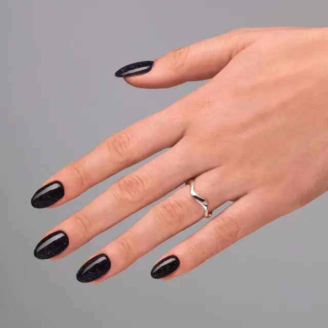 Semilac Ημιμόνιμο Βερνίκι A705 Black Opal 7ml 3