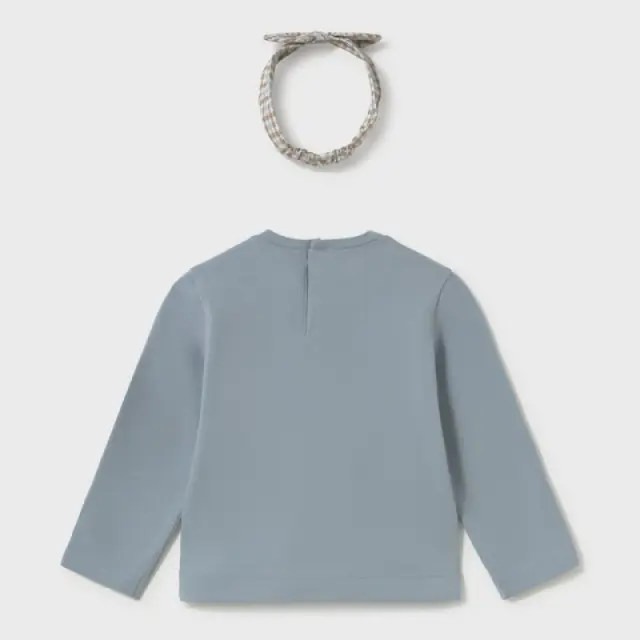 Baby 6 μηνών έως 4 ετών Μπλούζα με κόρδελα κολιμπρί 3