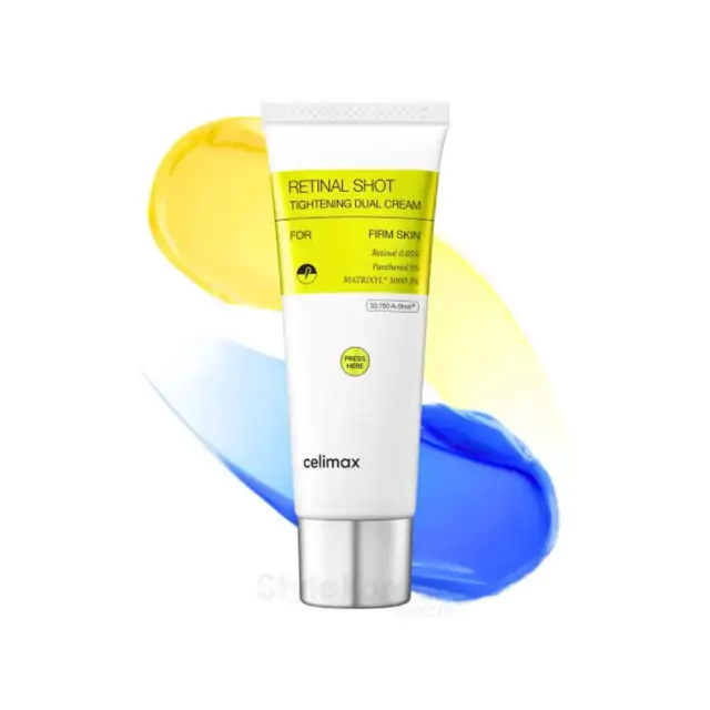 Celimax The Vita-A Retinal Shot Tightening Dual Cream Αντιγηραντική Κρέμα Προσώπου Διπλής Σύνθεσης, 50ml