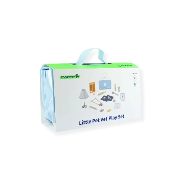 TookyToy Το Βαλιτσάκι του Μικρού Κτηνίατρου / Little Pet Vet Play Set