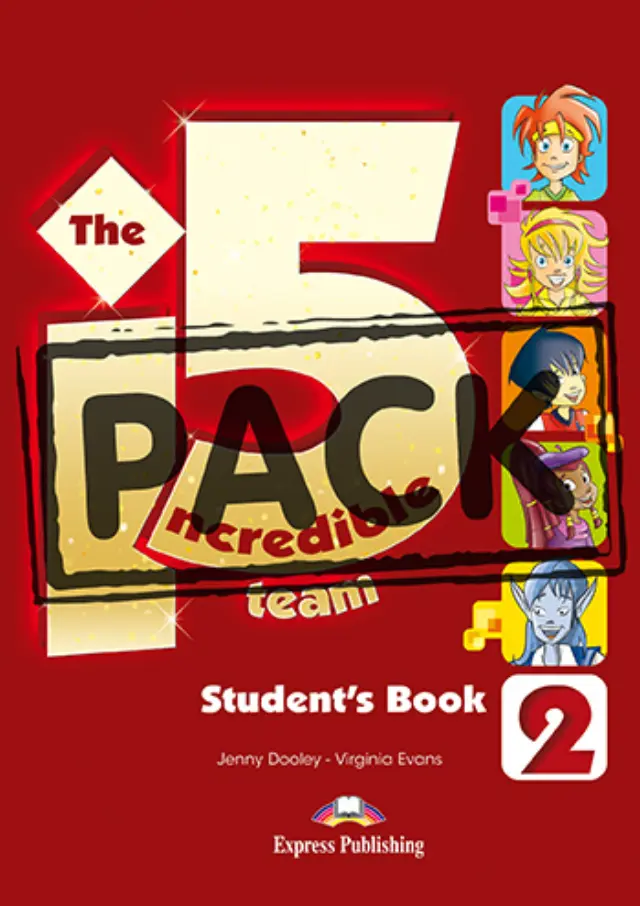 INCREDIBLE 5 TEAM 2 POWER PACK (+ WB DIGIBOOKS APP)
