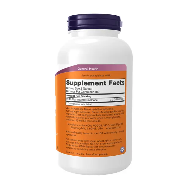 Now Foods MSM 1500 mg 2