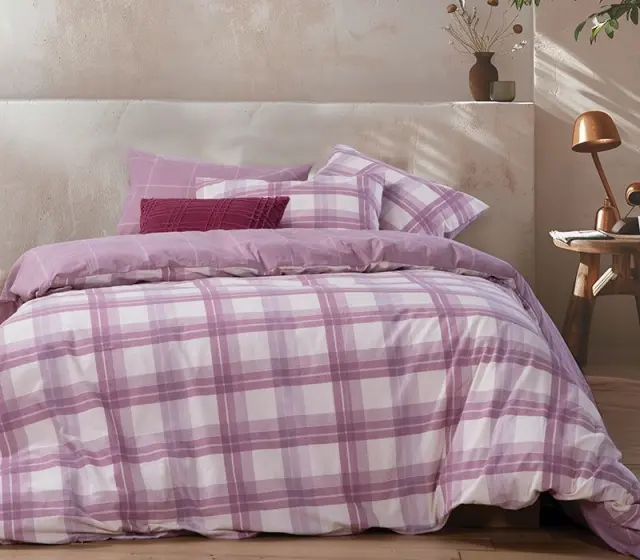 ΣΕΤ ΣΕΝΤΟΝΙΑ ΦΑΝΕΛΕΝΙΑ ΜΟΝΑ CHARLIE 160X260 NEF-NEF HOMEWARE ROSE