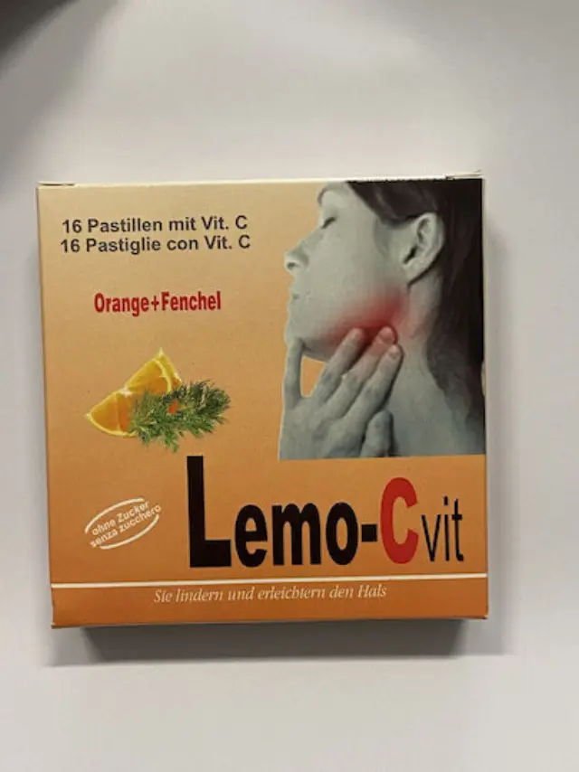 Enofarm Lemo-Cvit Καραμέλες Πορτοκάλι Μάραθος 16τμχ