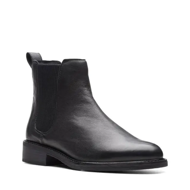 Clarks Cologne Arlo 2 Black Black Leather - 37 3