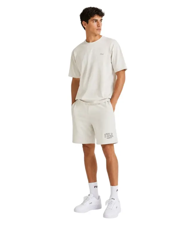 Fila - Ανδρικό Αθλητικό Σορτς Rifredi FAM1217-10001 Λευκό 3