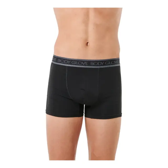 Body Glove Ανδρικό Boxer Logo Band - Τριπλό Πακέτο, Χρώμα Μαύρο-Γκρι-Πράσινο 2