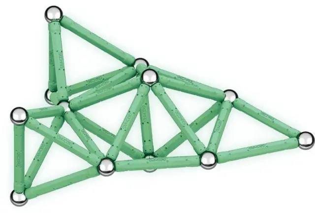 Geomag Σετ Glow 60-Green 3