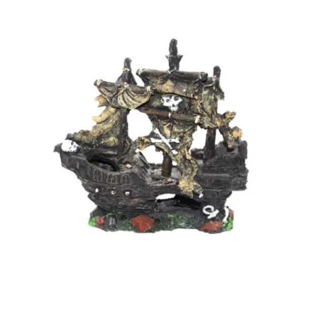 Διακοσμητικό Ενυδρείου Καράβι 23x8x23cm 8362