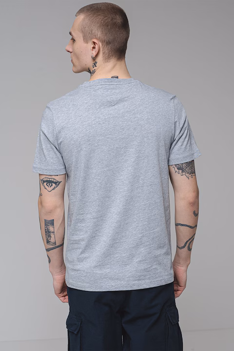 Tommy Hilfiger Ανδρικό Γκρί T-Shirt Γκρι 3