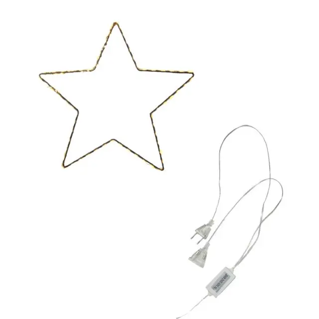 Χριστουγεννιάτικο Αστέρι Φωτιζόμενο Με LED - Christmas Light-Up Star 0282005