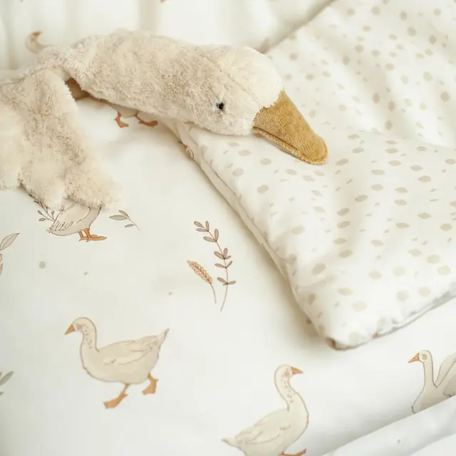 Πάπλωμα Βαμβακερό 70x100cm με Μαξιλάρι Happy Goose White Stories 5904067051867 3