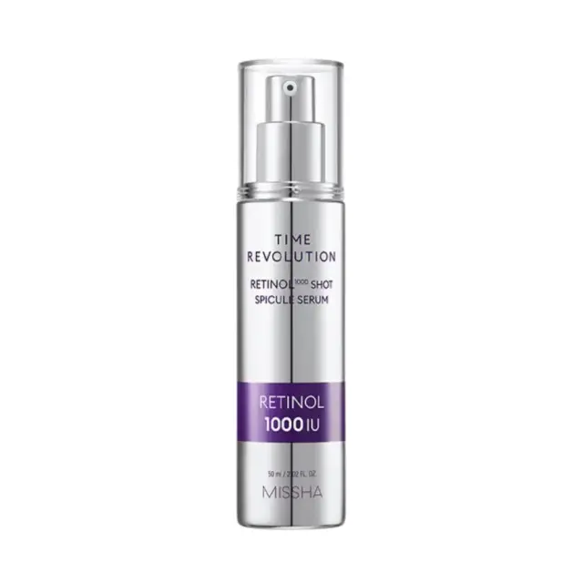 Missha Time Revolution Retinol 1000 Shot Spicule Serum Καταπραϋντικό & Αντιγηραντικό Serum Προσώπου με Ρετινόλη, 50ml