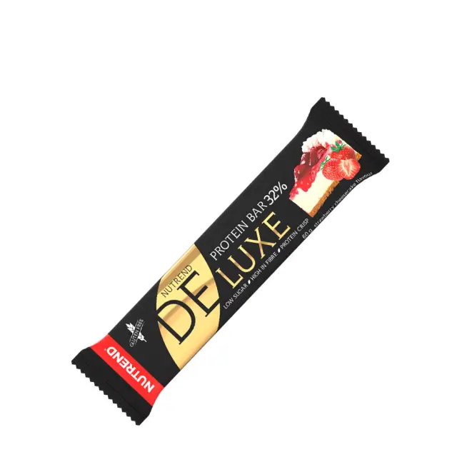 Nutrend Deluxe bar Strawberry Cheesecake, 60 g