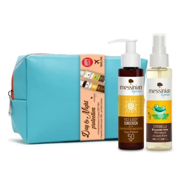 Messinian Spa Promo Αντηλιακό Γιαούρτι & Καρύδι SPF50 100ml & Lotion Σιτρονέλλα 100ml, 3τμχ