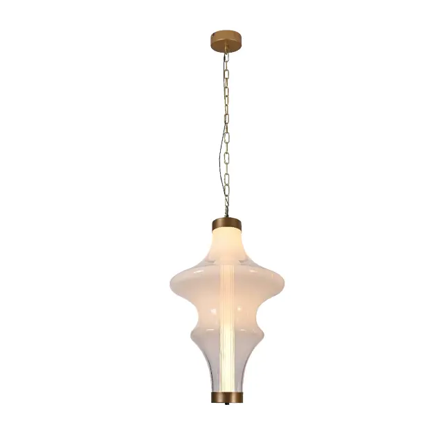 ΚΡΕΜΑΣΤΟ ΦΩΤΙΣΤΙΚΟ ACA HM25150WH ΧΡΥΣΟ ΛΕΥΚΟ ΓΥΑΛΙ LED 18W 2700K-3000K-4000K IP20 D30XH120CM / HM25150WH
