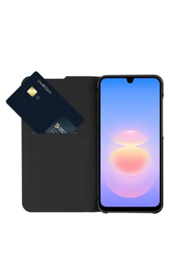 GP-FWA185AEA Samsung by Mobeen Flip Cover for Galaxy A18 Black
