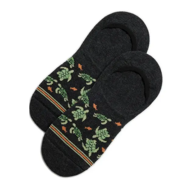 Ysabel Mora Ανδρικές Κάλτσες Σουμπά Sockarats Turtles, Χρώμα Ανθρακί - ONESIZE
