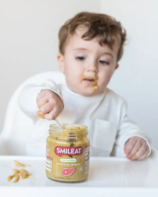 Smileat, Έτοιμο Γεύμα σε βαζάκι, Βιολογικής Προέλευσης, με έξτρα Παρθένο Ελαιόλαδο, Μοσχαράκι με Λαχανικά, Χωρίς Γλουτένη, 230gr 2