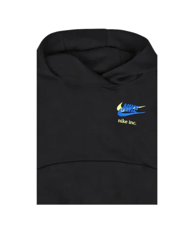 Nike - Παιδική Μπλούζα Club Hbr Icon Fleece Crew 86K432-023 Μαύρο - 6 ετών 3