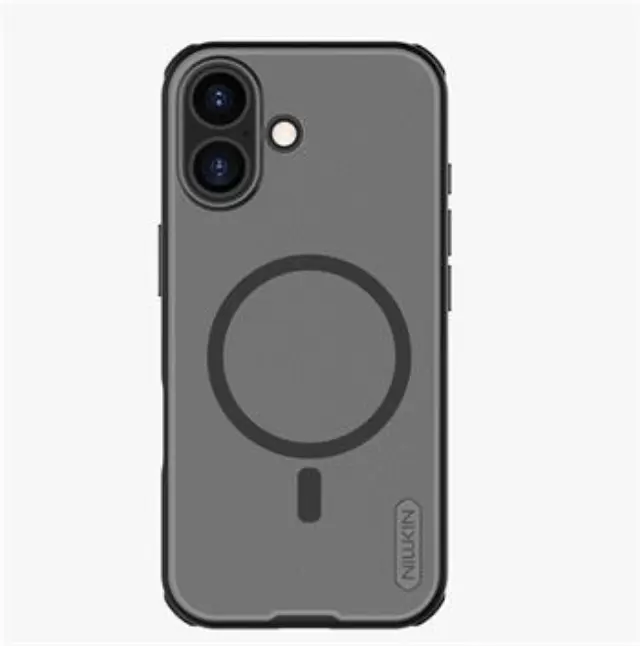 Nillkin Super Frosted PRO Magnetic Back Cover for Apple iPhone 17 Transparent Black