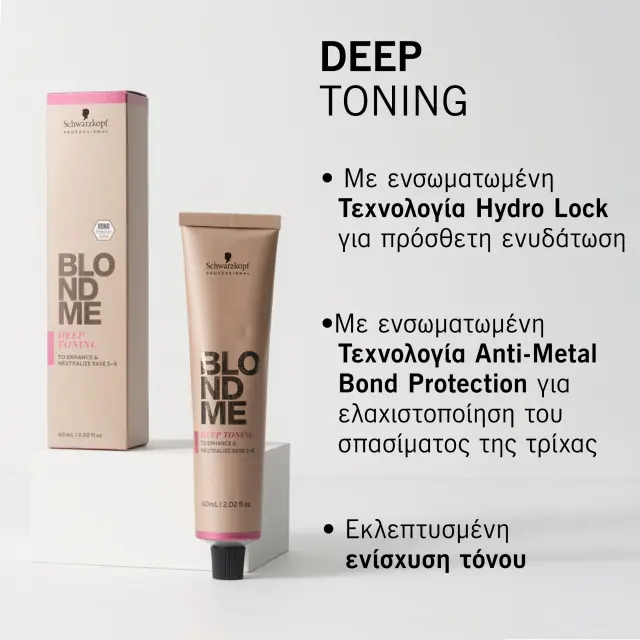 Schwarzkopf Professional BlondMe Blonde Toning DT-Nougat 60ml 2