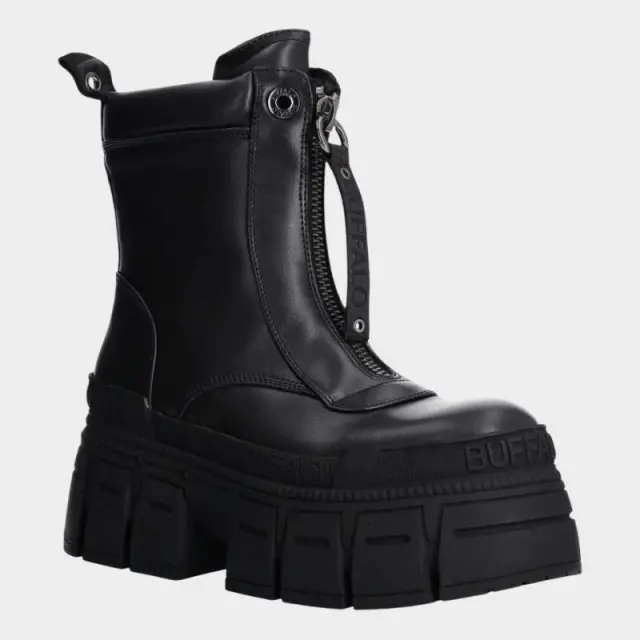 Μποτάκια Buffalo Gospher Zip Boot W25 1622350 HV 325 103 Μαύρο - 40 2