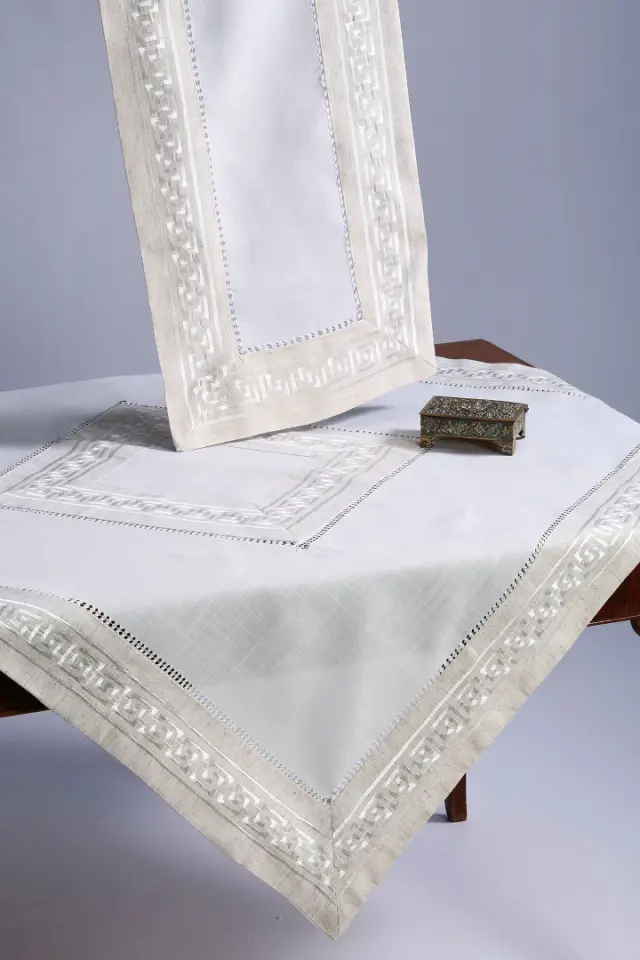 Τραπεζομάντηλο 17056 (180cm x 300cm) άμμου - -