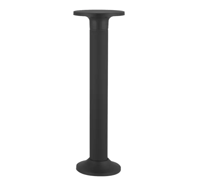 LED ΚΟΛΩΝΑ PC ΕΜΜΕΣ.ΦΩΤΙΣ.ΣΤΡΟΓΓ h70cm 8W 3000Κ IP54 ΓΡΑΦΙΤΗ