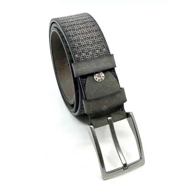 Ανοιχτό Καφέ Δερμάτινη Ζώνη Full Grain 3,5 cm