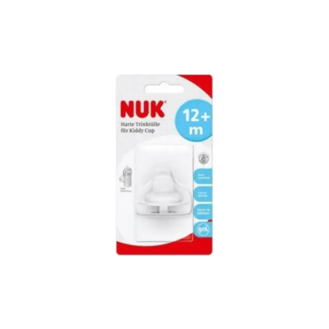 Nuk Στόμιο για Παιδικό Ποτήρι Λευκό Kiddy Cup για 12+ μηνών (10.255.311), 1 τμχ