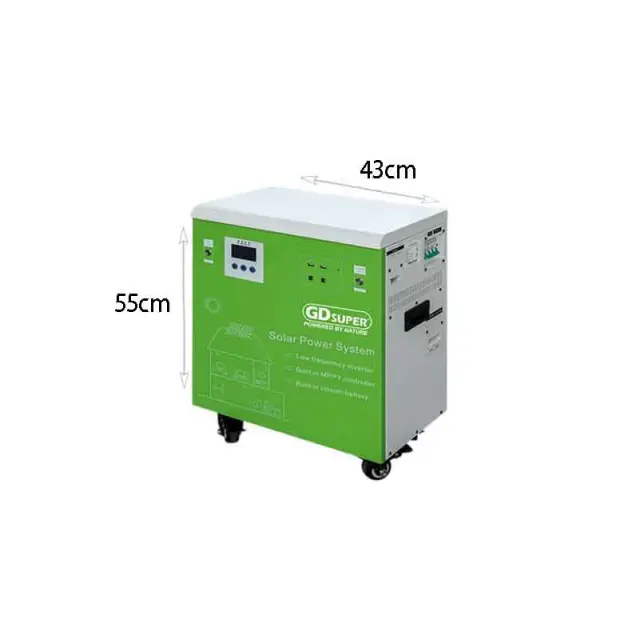 Ηλιακό Σύστημα Ενέργειας 1500W με Inverter Χαμηλής Συχνότητας & MPPT GD-79 - 1500W Solar Power System with Low Frequency Inverter & MPPT 0234079 3