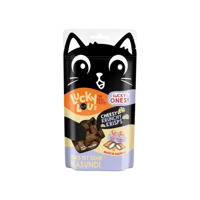Lucky Lou Lucky Ones Krunchy Krisps Κοτόπουλο & Τυρί 60gr