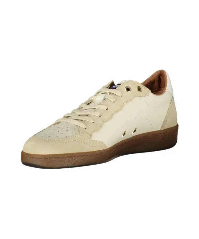Blauer - Ανδρικά Sneakers F5MURRAY01LES-WHICRE Λευκό/Μπεζ - 44 3
