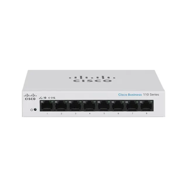 Cisco Unmanaged Switch CBS110 8port Gigabit (CBS110-8T-D-EU)