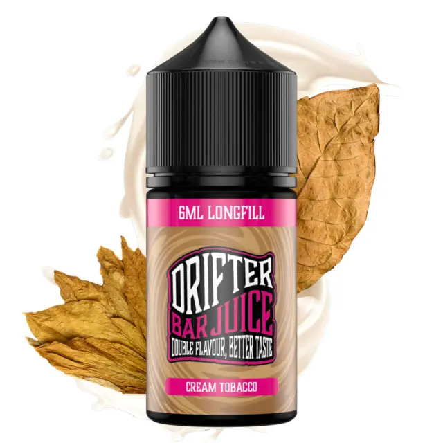 Cream Tobacco 6ml (30ml) - Drifter Bar Juice Flavorshots