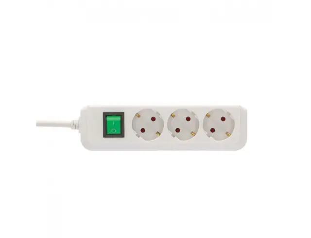 Πολύπριζο Brennenstuhl 1152320025 - 3x Schuko - Με Διακόπτη On/Off - Καλώδιο 1.5m - White1152320025 2