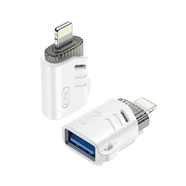 Αντάπτορας USB High-Speed Α θηλ. - Lightning, σε λευκό χρώμα